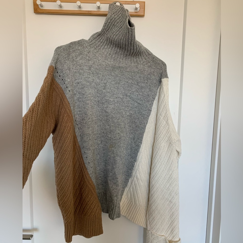 French Connection Color Block Sweater - image 8